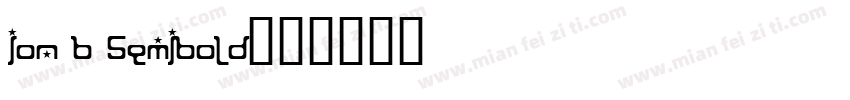 ION B SemiBold字体转换